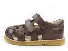 Arauto RAP sandal dark brown with velcro